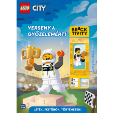 Móra Lego City - Verseny a győzelemért - Autóversenyző, kupa és bukósisak gyermek- és ifjúsági könyv