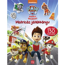 Móra Mancs Őrjárat - Matricás játékkönyv - Több mint 130 matricával! gyermek- és ifjúsági könyv