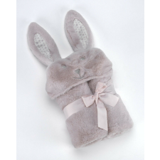 Mora POMPON RABBIT P88 pléd 75*95 02-beige - dobozos babaágynemű, babapléd