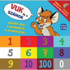 Móra Vuk és a számok - Ismerd meg a számokat a kisrókával! gyermek- és ifjúsági könyv