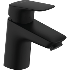 Mosdó csaptelep Hansgrohe Logis leeresztőszeleppel matt fekete 71072670 csaptelep