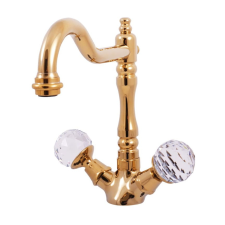  Mosdó csaptelep RAV SLEZÁK clic-clac rendszerrel régi sárgaréz BRILLIANCE121.58SM csaptelep