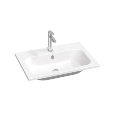 Mosdó Ravak Chrome Slim 70x49 cm-es nyílás a csaphoz középen XJG01170001 szaniter