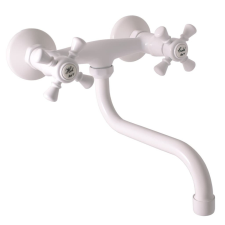 Mosdókagyló keverő RAV SLEZÁK MORAVA 100 mm fehér MK301.0/21B csaptelep