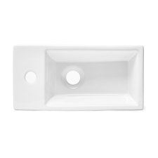 Mosdókagyló SAT Brevis fehér 40,5x20,5 cm SATBRE4020SL szaniter