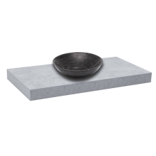  Mosdólap mosogató nélkül Naturel Dolce 100x8x50 cm beton mat DO10050BE fürdőszoba bútor