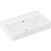  Mosdótál Hansgrohe Xanuia Q 65x39 cm fehér fényes felülettel akkumulátornyílás nélkül, túlfolyóval 60218450