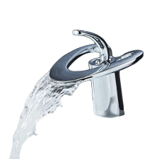  Mosócsaptelep, egy fogantyú, fedélzetre szerelhető, krómozott csaptelep