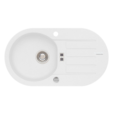  Mosogató Alveus Niagara 40 fehér 77x16 cm 1124011 mosogatótálca