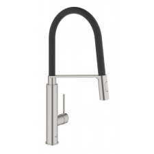 Mosogató csaptelep Grohe Concetto New kihúzható zuhannyal supersteel 31491DC0 csaptelep