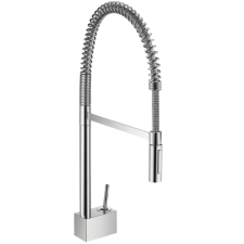 Mosogató csaptelep Hansgrohe Axor Starck kihúzható zuhannyal, 2 áram króm 10820000 csaptelep