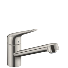  Mosogató csaptelep Hansgrohe Focus forgó karral rozsdamentes acél megjelenés 71808800 csaptelep