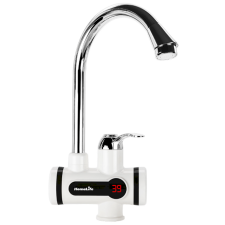 Mosogató csaptelep Homelife Digiterm elektromos vízmelegítéssel fehér / króm SDR-10D-3 csaptelep