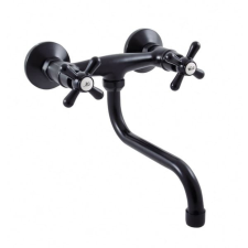 Mosogató csaptelep RAV SLEZÁK MORAVA 150 mm fekete MK101.521CMAT csaptelep