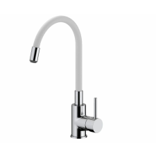  Mosogató csaptelep S-Line Pro szilikon karral fehér / króm SIKOBSLPRO290B csaptelep