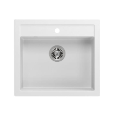 Mosogató Quadron BILL110 hófehér rozsdamentes acél elem HCQB6054U1_BS mosogatótálca