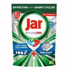 Mosogatógép tabletta JAR Platinum Plus Deep Clean Blue 42 darab/doboz tisztító- és takarítószer, higiénia