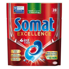 Mosogatógép tabletta SOMAT Excellence 28 darab/doboz tisztító- és takarítószer, higiénia