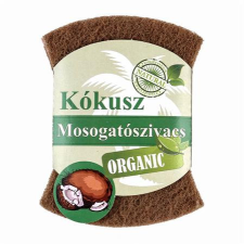. . Mosogatószivacs, 2 db, BIO NATURAL, kókusz tisztító- és takarítószer, higiénia