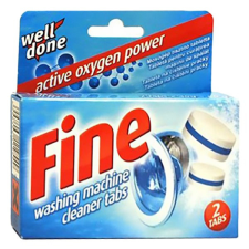  Mosógép tisztító tabletta WELL DONE Fine 2x40 g-os tisztító- és takarítószer, higiénia