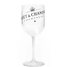  Moët &amp; Chandon Champagne Acryl Kehely Szett pezsgő