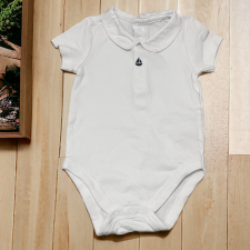 Mothercare galléros body 6-9 hó kombidressz, body