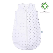 MOTHERHOOD BIO szürke és fekete pöttyös muszlin hálózsák 0-6m 0.5 tog hálózsák, pizsama