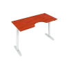  MOTION ERGO állítható magasságú ergo irodai asztal, 160 x 90 cm, memóriával, bÜkk/fehér