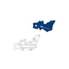 Moto Master Féknyereg konzol Moto Master 220mm kék KTM / Husqvarna egyéb motorkerékpár alkatrész