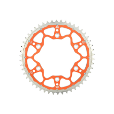 Moto Master Hátsó lánckerék Moto Master 520 Fusion 49 fogas narancssárga KTM Freeride lánc, láncszett