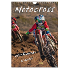  Motocross - einfach cool (Wandkalender 2024 DIN A4 hoch), CALVENDO Monatskalender – Peter Roder naptár, kalendárium