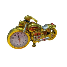 Motor formájú ébresztőóra - arany ébresztőóra