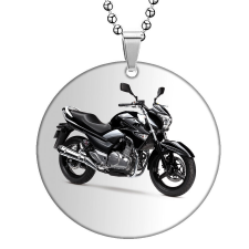 Motor medál lánccal nyaklánc