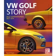 Motorbuch Verlag Die VW Golf Story | Russell Hayes egyéb könyv