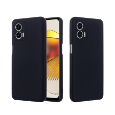  Motorola Moto G73 Telefontok - fekete szilikon tok tok és táska