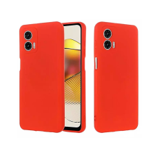  Motorola Moto G73 Telefontok - piros szilikon hátlap tok tok és táska