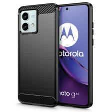  Motorola Moto G84 5G Telefontok - Carbon fekete szilikon hátlap tok tok és táska