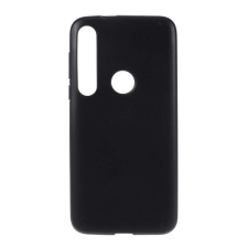 Motorola Szilikon telefonvédő (matt) FEKETE Motorola Moto G8 Plus (XT2019) tok és táska