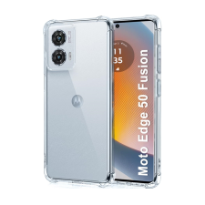 Motorola Telefontok Motorola Edge 50 Fusion - ütésálló átlátszó hátlap tok tok és táska