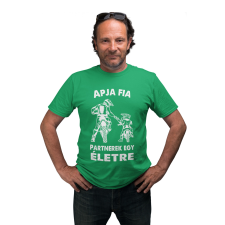  Motoros apa és fia - Férfi Póló férfi póló