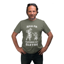  Motoros apa és fia - Férfi Póló férfi póló