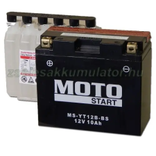 MotoStart YT12B-BS 12V 10Ah gondozásmentes AGM (zselés) motor akkumulátor egyéb motorkerékpár alkatrész