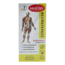 MOTTO REUMATAPASZ SÁRGA 2DB gyógyhatású készítmény