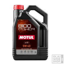 Motul 8100 Power 5W-40 motorolaj 5L motorolaj