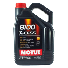 Motul 8100 X-cess 5W-40 5L motorolaj autóalkatrész