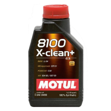 Motul 8100 X-Clean+ 5W-30 1L motorolaj autóalkatrész