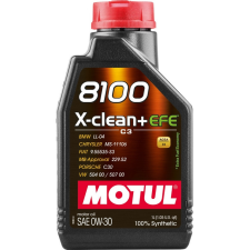Motul 8100 X-CLEAN+ EFE 0W-30 (1 L) motorolaj