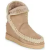 Mou Csizmák ESKIMO INNER WEDGE SHORT Bézs 40