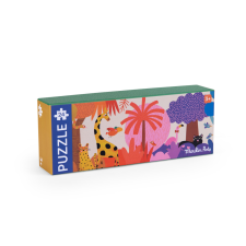 MOULIN ROTY - Kicsikék - Szivárványos dzsungel puzzle - kirakó (24 db) puzzle, kirakós