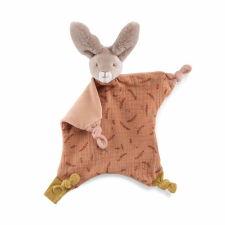 MOULIN ROTY Takaró, érzékszervi babajáték Clay Bunny, Moulin Roty bébiplüss